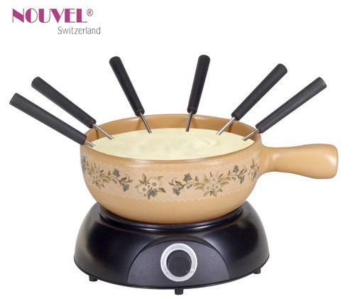 Elektro käsefondue set - käsefondue-set, 6