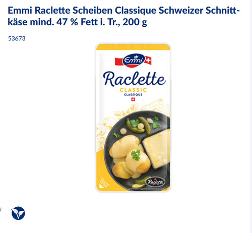 Emmi raclette scheiben - emmi,