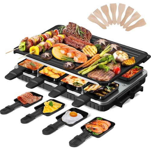 Raclette grill personen - grill, 8
