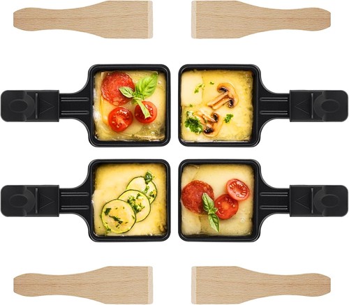 Raclette pfännchen set - raclette, 4