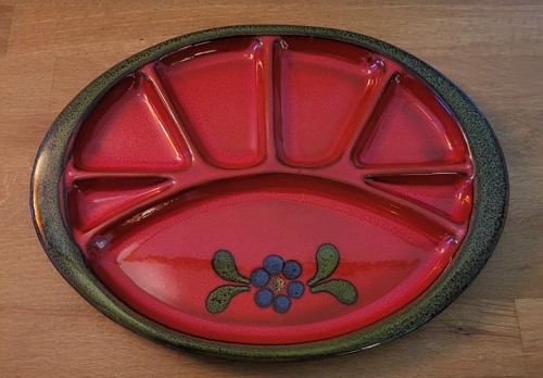 Fodueteller oval grillteller - fodueteller,