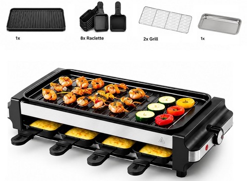 Raclette party grill platte - raclette,
