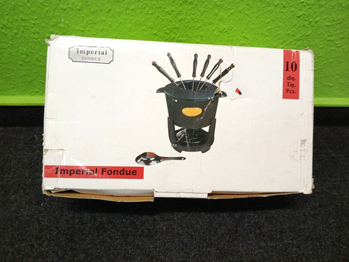 Fondue set gusseisen - fondue,